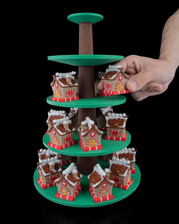Decorațiune de Crăciun - Tree Top Village Countdown - imagine 5