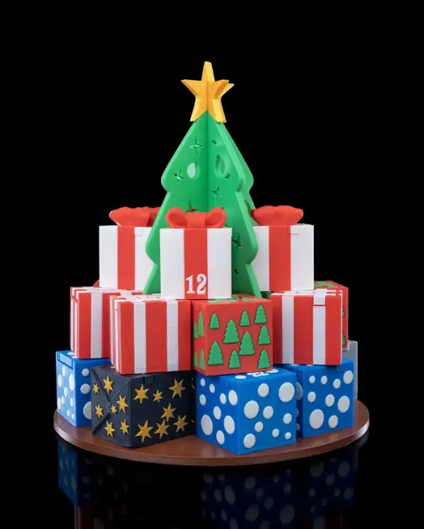 Gift Stack Countdown Containers – proiect STL 3D - imagine 2