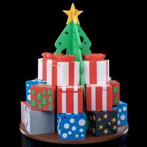 Gift Stack Countdown Containers – proiect STL 3D