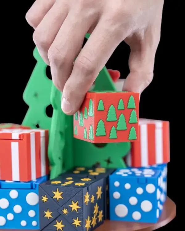 Gift Stack Countdown Containers – proiect STL 3D - imagine 5