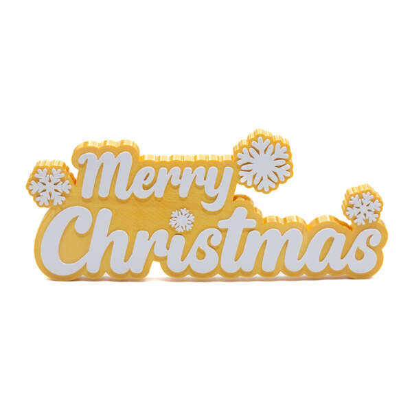 Decorațiune de Crăciun "Merry Christmas" - imagine 2