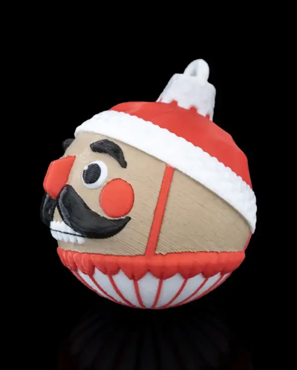 Nutcracker Christmas Ornament – proiect STL 3D - imagine 3