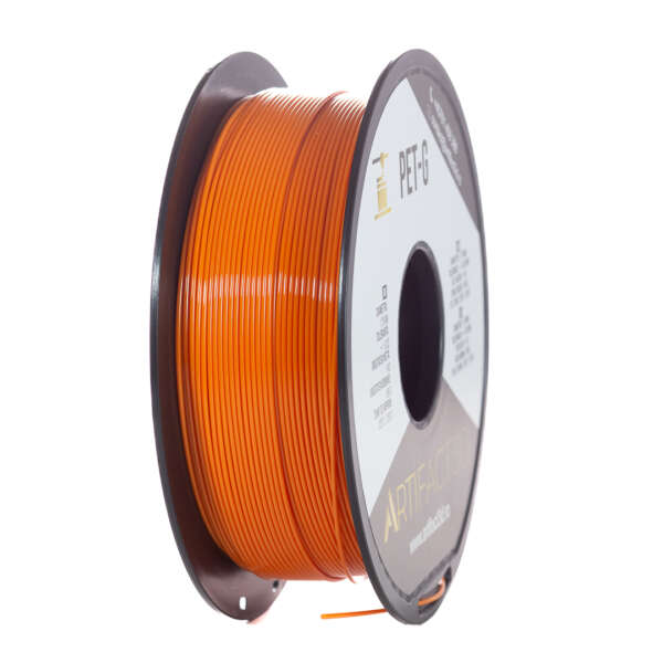 Filament 3D PET-G 1kg Artifact 3D – Orange - imagine 2