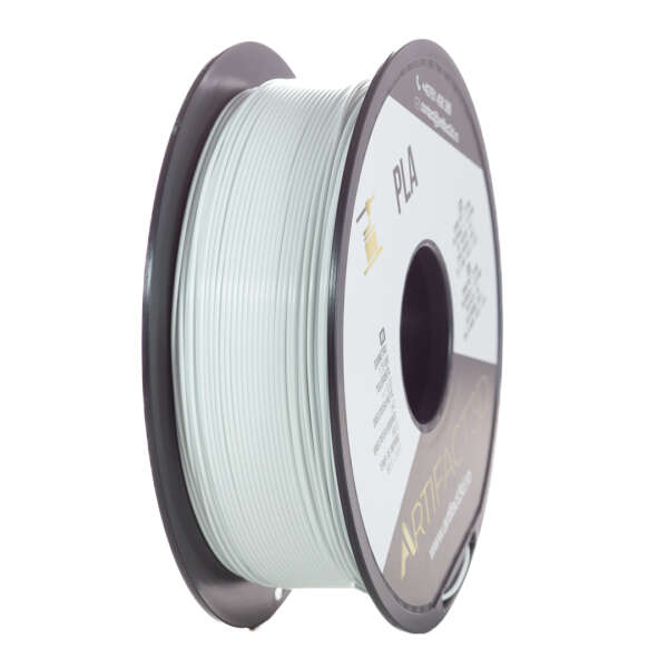Filament 3D PLA 1kg Artifact 3D – Alb - imagine 2