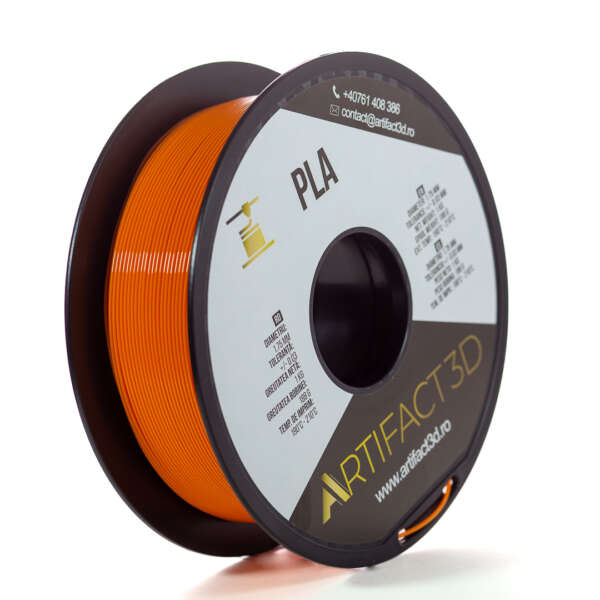 Filament 3D PLA 1kg Artifact 3D – Orange