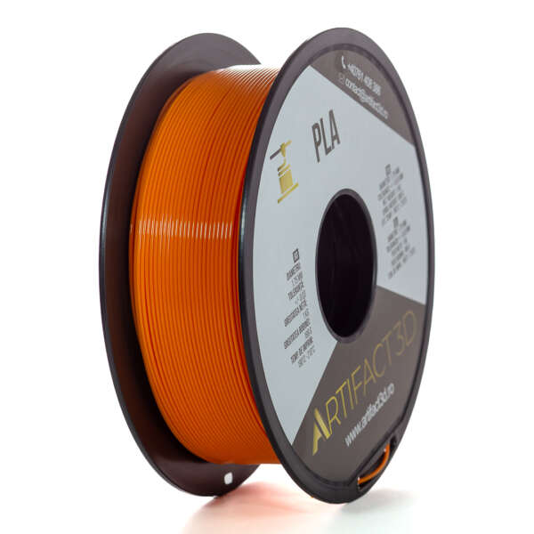 Filament 3D PLA 1kg Artifact 3D – Orange - imagine 2