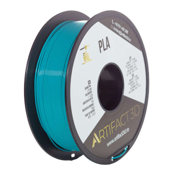 Filament 3D PLA 1kg Artifact 3D – Turcoaz