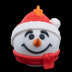 Snowman Christmas Ornament – proiect STL 3D