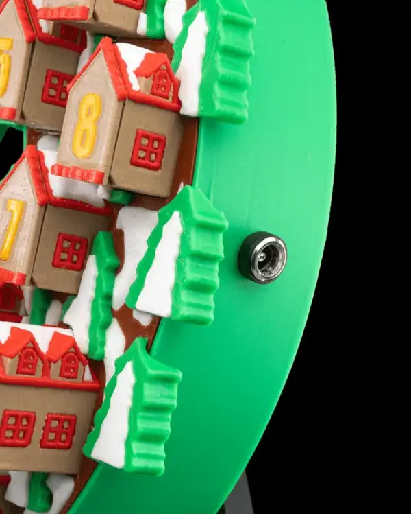 Twinkle Town Wreath Countdown – proiect STL 3D - imagine 9