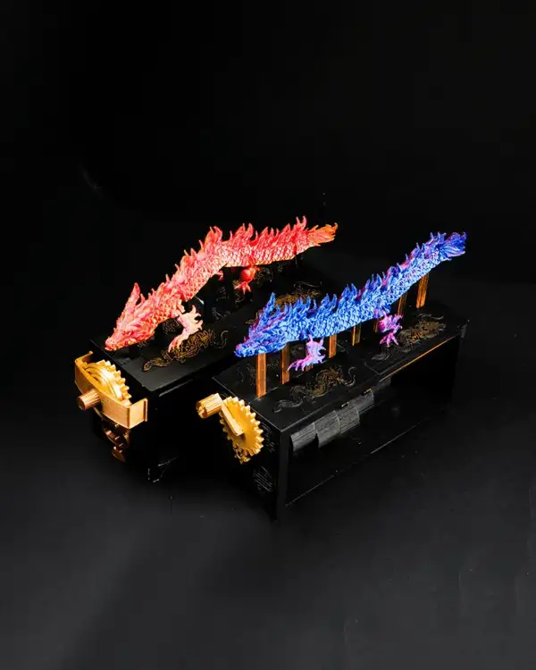 Automato Dragon – proiect STL 3D