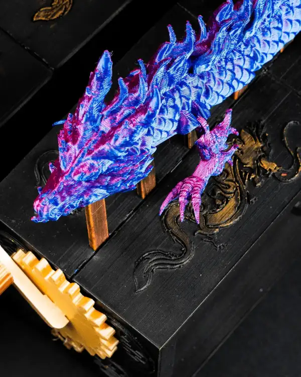 Automato Dragon – proiect STL 3D - imagine 2