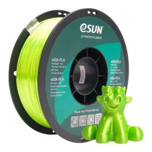 Filament eSUN eSilk Lime PLA