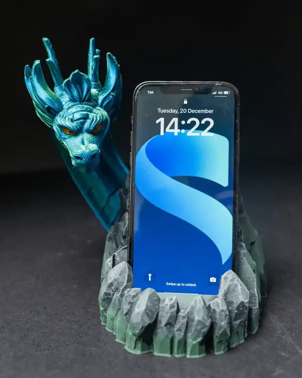 Blaze, The Dragon Phone Guardian – proiect STL 3D - imagine 3