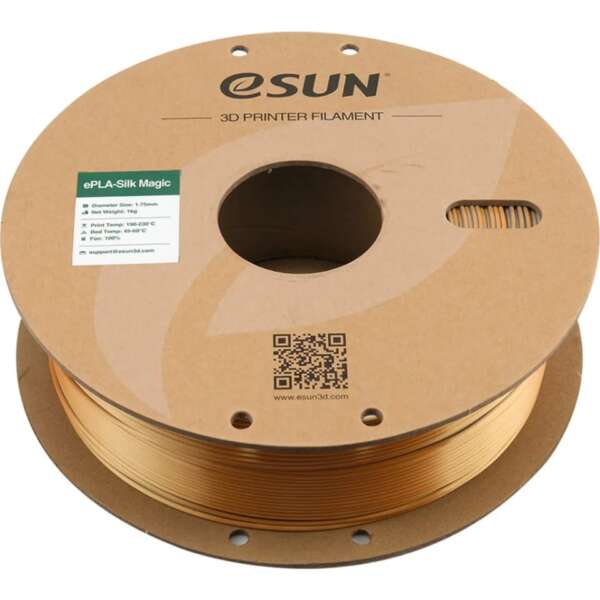 Filament eSUN ePLA Silk Magic Gold Silver - imagine 2