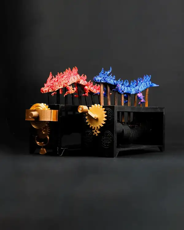 Automato Dragon – proiect STL 3D - imagine 7