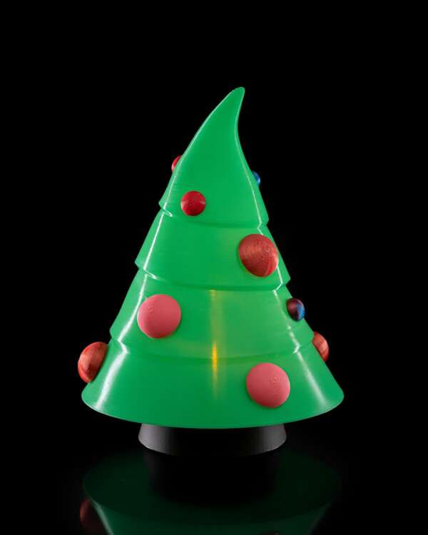 Festive Tree Table Lamp – proiect STL 3D