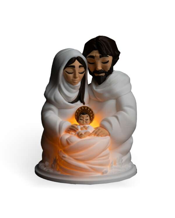 Holy Family Table Lamp - imagine 2
