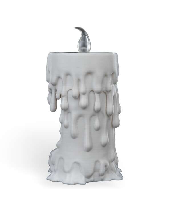 Penguin Candle Table Lamp – proiect STL 3D - imagine 6