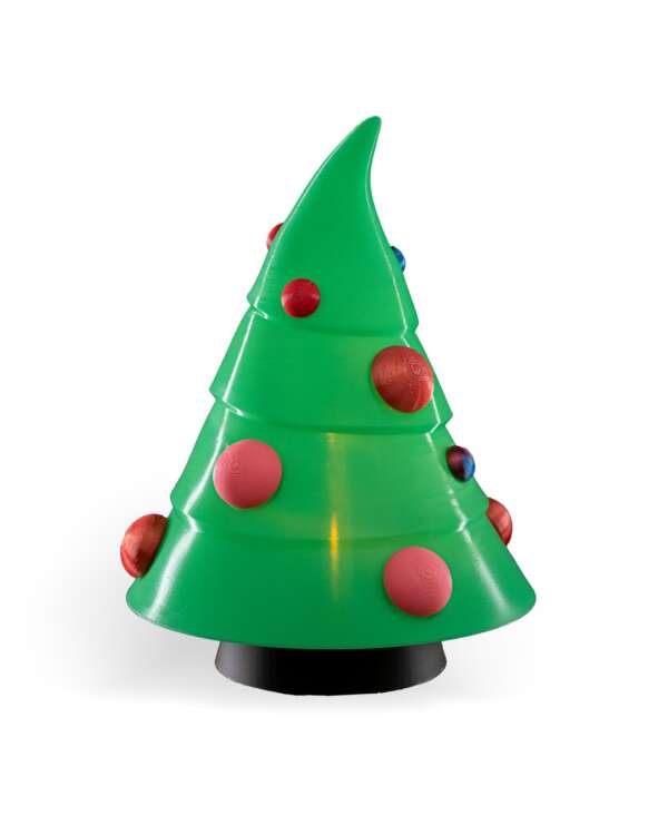 Festive Tree Table Lamp – proiect STL 3D - imagine 5