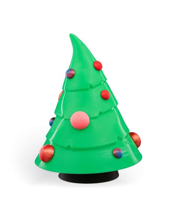 Festive Tree Table Lamp – proiect STL 3D - imagine 7