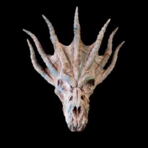 Blue Dragon Skull – proiect STL 3D