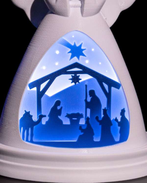 Christmas Angel – proiect STL 3D - imagine 2
