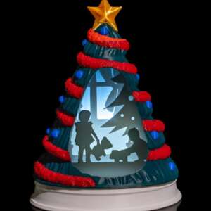 Christmas Tree – proiect STL 3D
