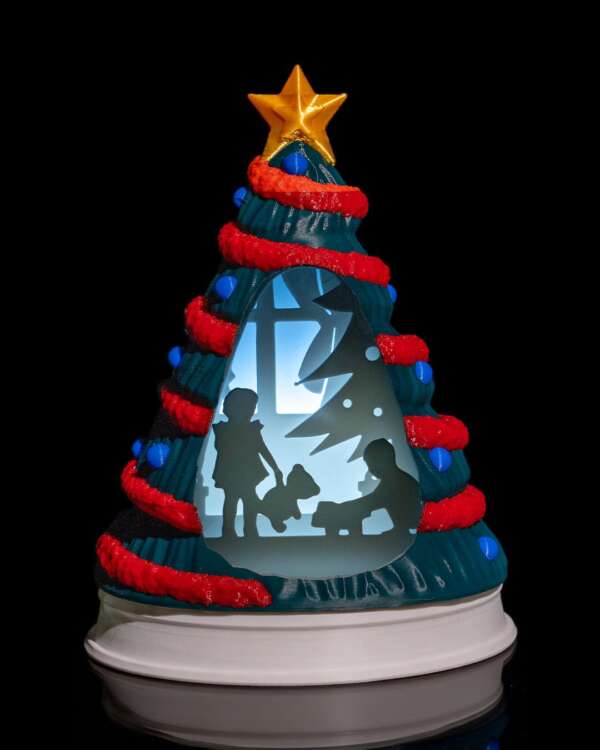 Christmas Tree – proiect STL 3D