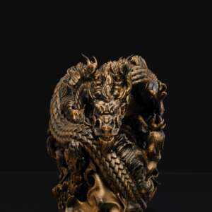 Chinese Dragon Wine Holder – proiect STL 3D