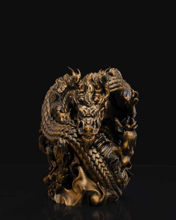 Chinese Dragon Wine Holder – proiect STL 3D