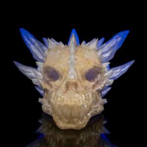 Diamond Dragon Skull