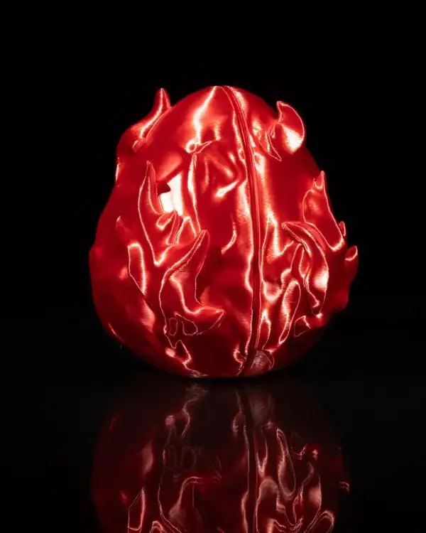 Dragon Egg - Fire – proiect STL 3D - imagine 2