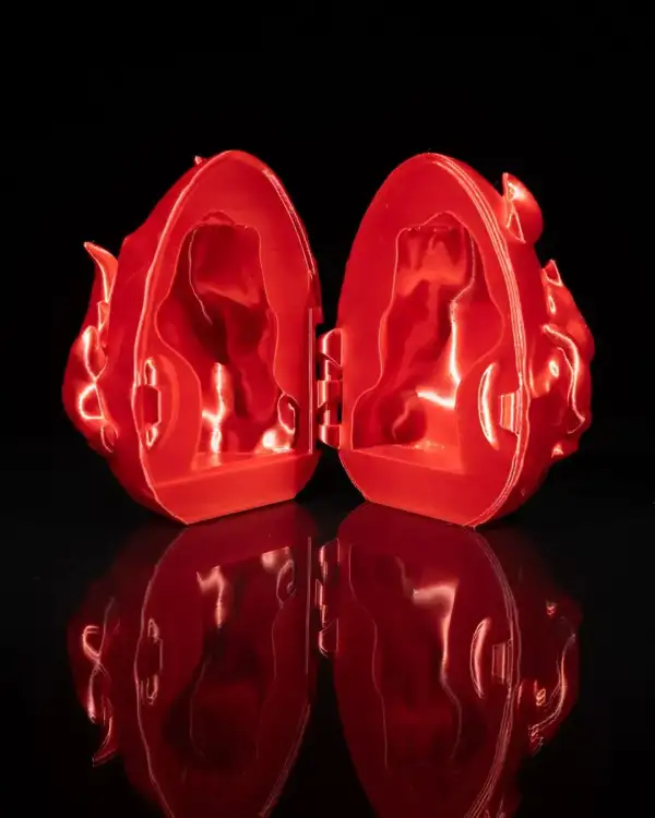 Dragon Egg - Fire – proiect STL 3D - imagine 4