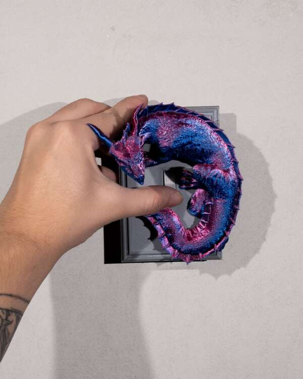 Dragon Warden Light Switch Cover - imagine 2