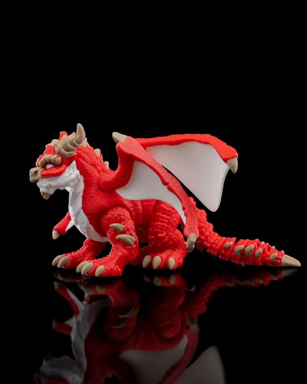 Elemental Dragon – proiect STL 3D - imagine 2
