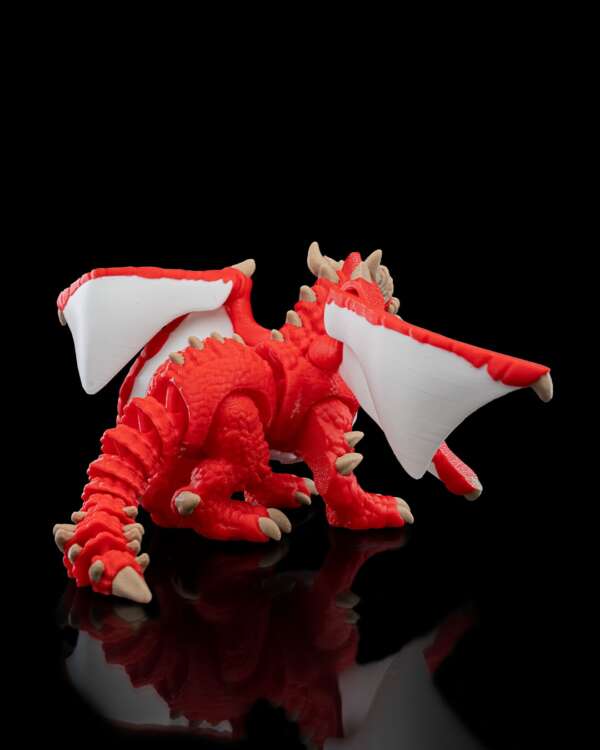 Elemental Dragon – proiect STL 3D - imagine 4
