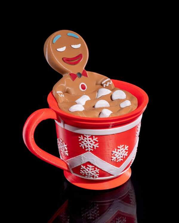 Gingerbread Jacuzzi Storage – proiect STL 3D