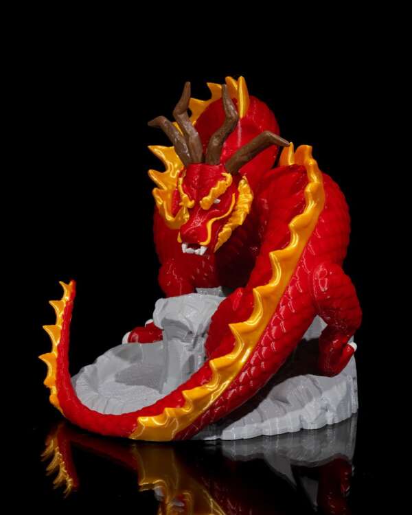 Misty-c Dragon Backflow Burner – proiect STL 3D - imagine 7