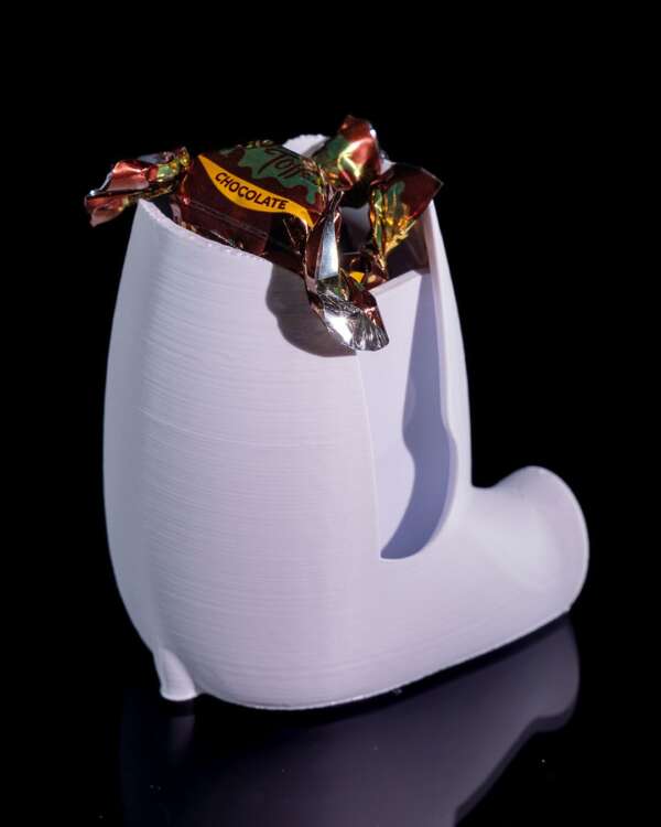 Polar Bear Trinket Box – proiect STL 3D - imagine 6