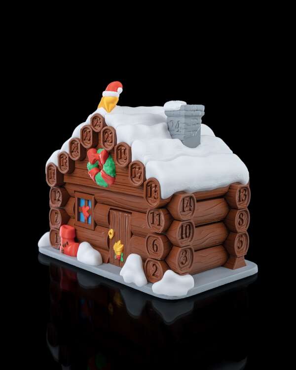 Santa's Cabin Countdown - imagine 3