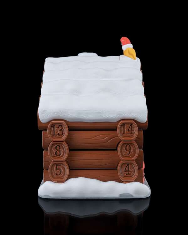 Santa's Cabin Countdown - imagine 7