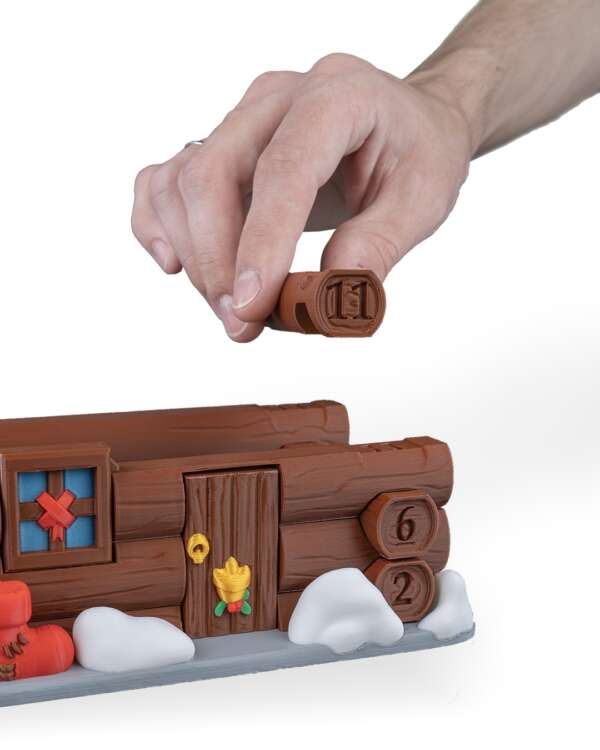 Santa's Cabin Countdown - imagine 20