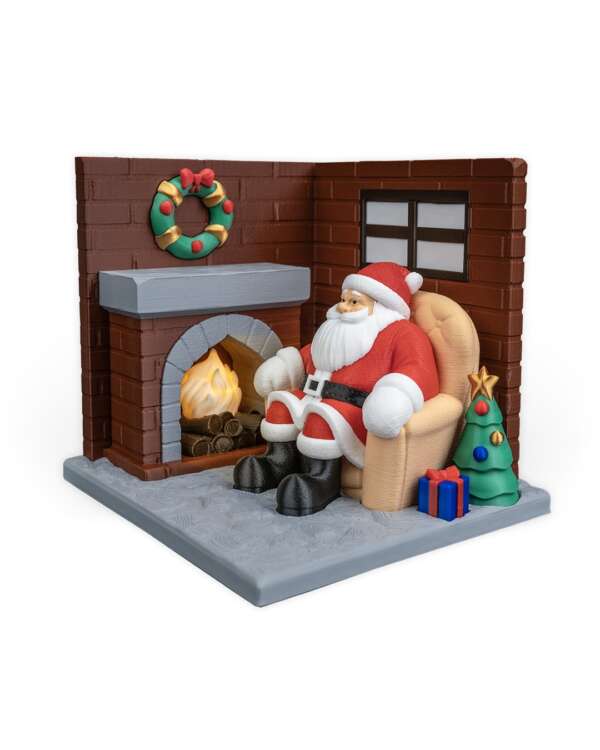 Santa's Living Room Table Lamp - imagine 6