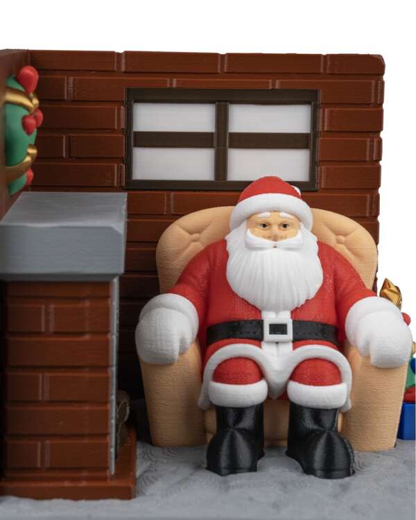 Santa's Living Room Table Lamp - imagine 7
