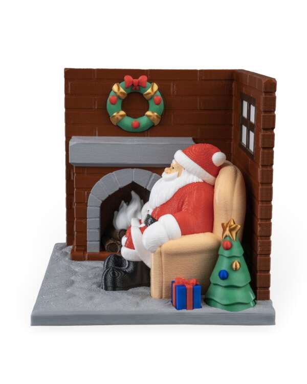 Santa's Living Room Table Lamp - imagine 8