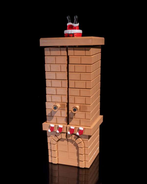 Secret Santa Chimney Container - imagine 3