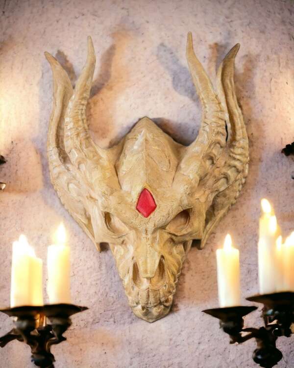 Silver Dragon Skull - imagine 2