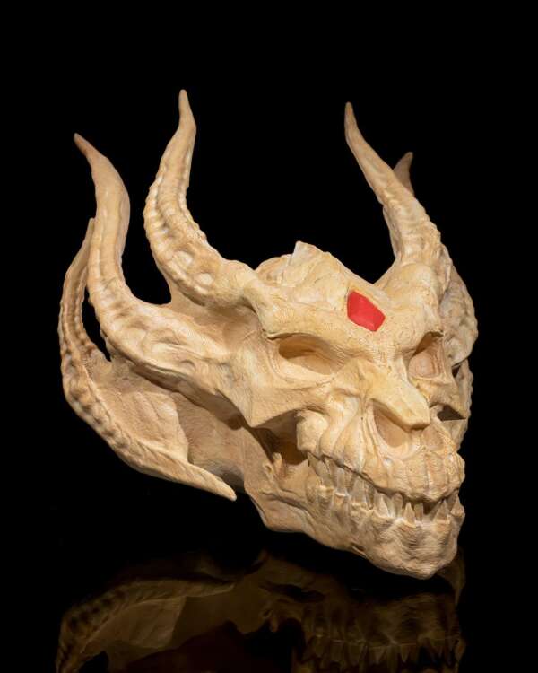 Silver Dragon Skull - imagine 4