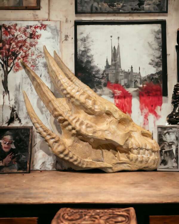 Silver Dragon Skull - imagine 7