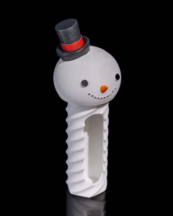 Snowman Cookie Stash – proiect STL 3D - imagine 4